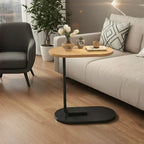 C-Shaped Sofa Side Table