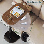 90° Tilting & 360° Swivel Height-Adjustable  Table