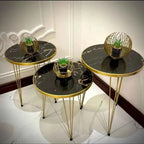 Modern Coffee Table – Nesting End Table & Side Table Set for Stylish Living